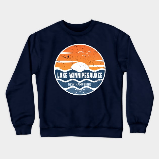 Lake Winnipesaukee Crewneck Sweatshirt by dk08